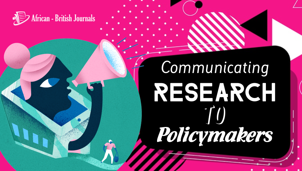 Communicating Research to Policymakers
