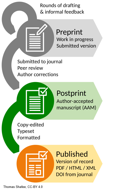 Preprint and Post-Print